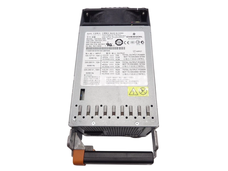 Fonte Ibm 1975w Para Servidor X3850 X5 69y5916 69y5917 - Imagem 2