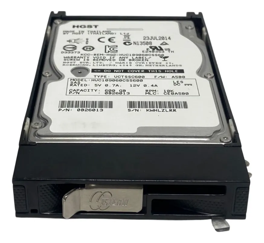 Hd Hitachi 600gb 10k 2,5 Sas 6gb 0b26013 Huc109060css600 - Imagem 2