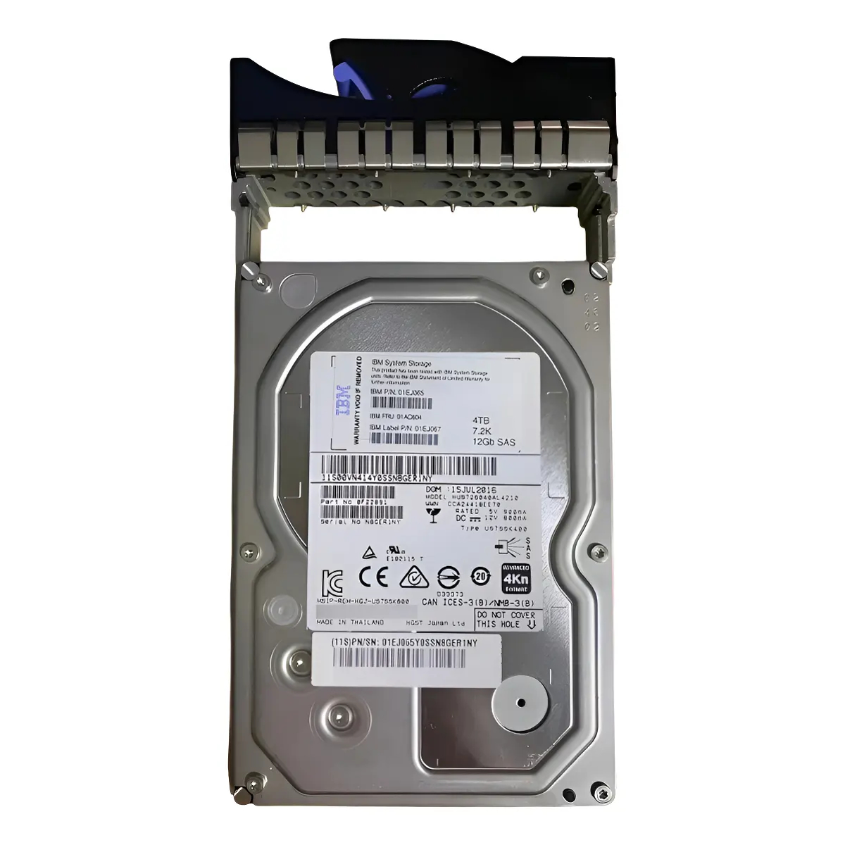 HD IBM 4TB 7.2K 3,5 SAS 12GB 01AC604 01EJ065 01EJ067 - Imagem 2