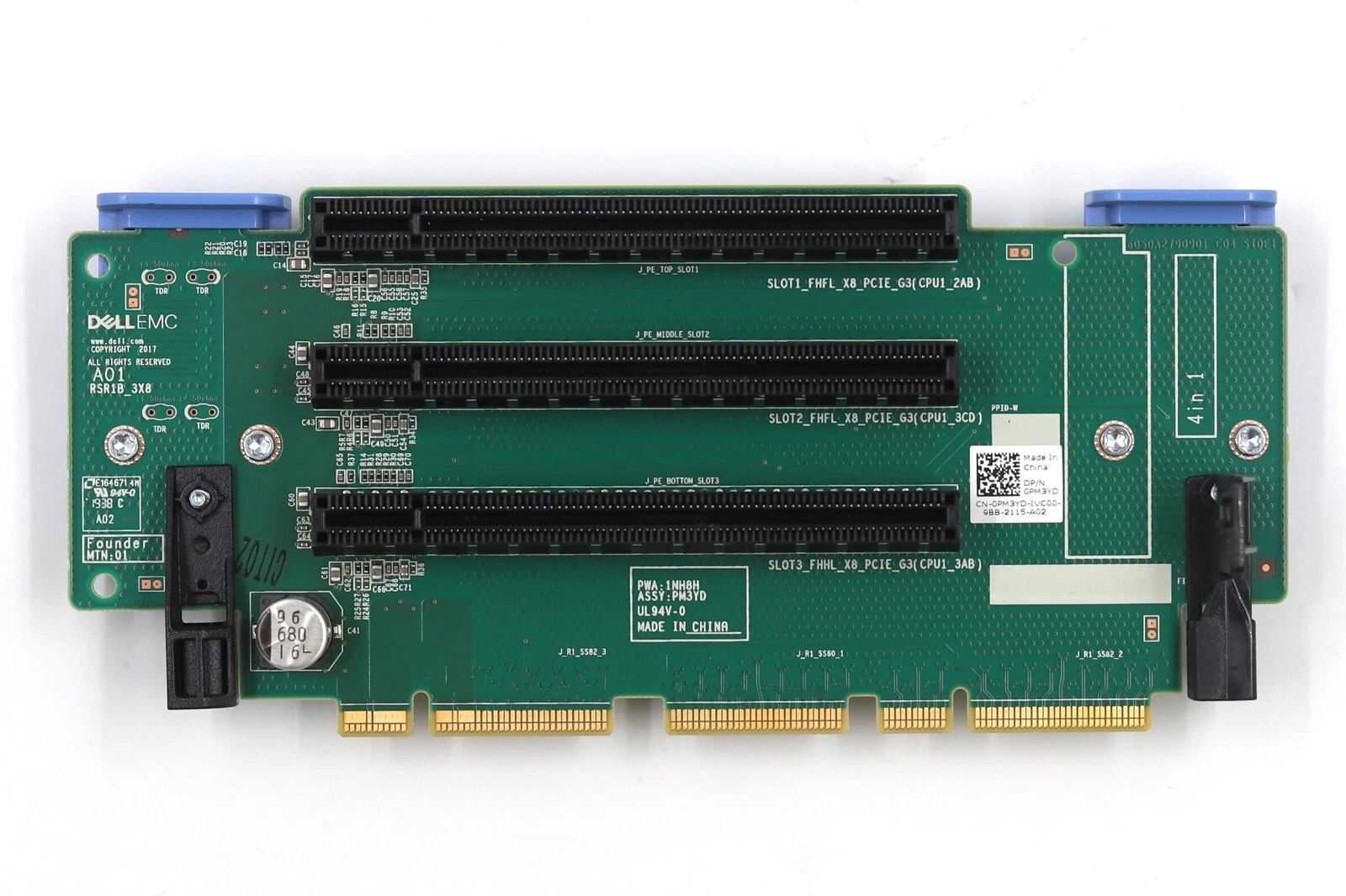 Riser Board Dell R740 R740xd 0pm3yd Pm3yd - Imagem 2