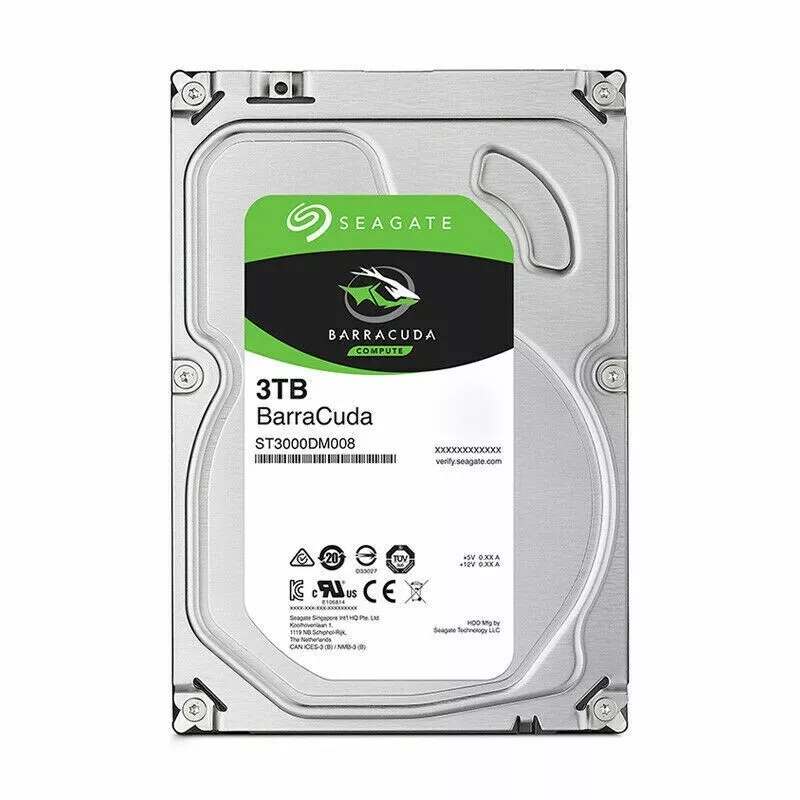 HD SEAGATE 3TB 7.2K 3,5 SATA 6GB ST3000DM008 - Imagem 2