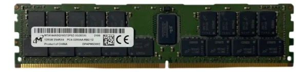 MEMORIA MICRON 128GB DDR4-3200 RDIMM MTA144ASQ16G72PSZ-3G2 - Imagem 3