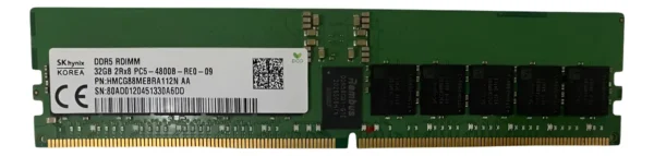 Memória Skhynix 32gb Ddr5-4800 Rdimm HMCG88MEBRA110N - Imagem 3