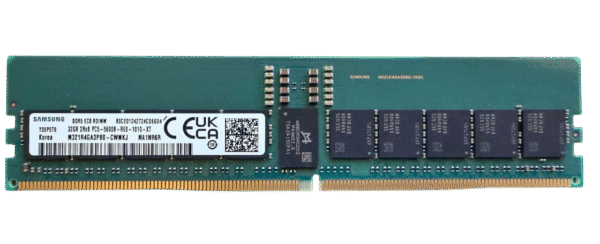 Memória Samsung 32gb Ddr5-5600 Rdimm M321R4GA3BB0-CWM - Imagem 2