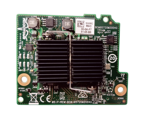 Placa de rede Dell Blade 5720 1Gb 4-Port 0MW9RC MW9RC - Imagem 2