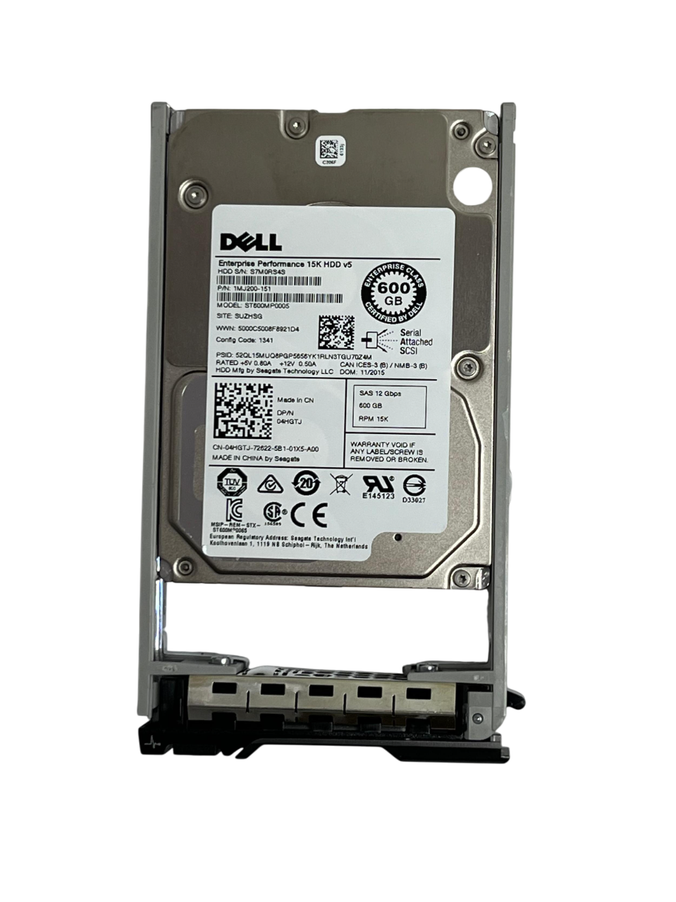 Hd Dell 600gb 15k 2,5 Sas 12gb 04hgtj 4hgtj - Imagem 2