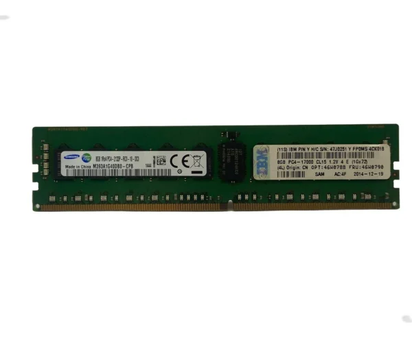 Memória Ibm 8gb 1rx4 Ddr4 2133 Rdimm 46w0790 46w0788 - Imagem 3