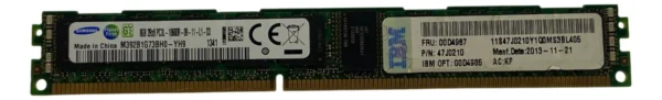Memória Ibm 8gb Ddr3 1333 Rdimm 00d4987 00d4985 47j0210 - Imagem 3