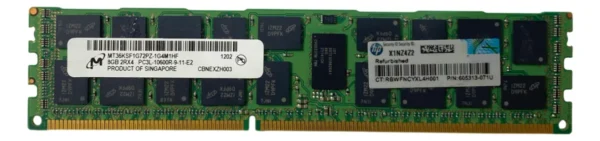 Memória Hp 8gb 2rx4 Ddr3 1333 Rdimm 647650-071 605313-071 - Imagem 3