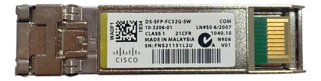 Gbic Cisco 32gb Sfp+ Sw Lc Mmf Ds-sfp-fc32g-sw 10-3206-01 - Imagem 2