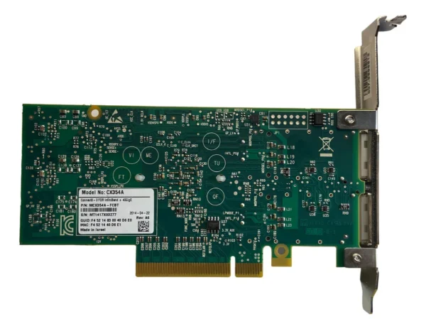 Placa Rede Mellanox ConnectX-3 10GB QSFP 2-Port 050-0050-02 - Imagem 3