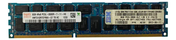 Memória Ibm 8gb Ddr3-1066 Rdimm 46c7488 43X5070 - Imagem 3