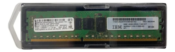 Memória Ibm 8gb 2rx8 Ddr3 1600 Rdimm 00d5046 00d5044 - Imagem 2
