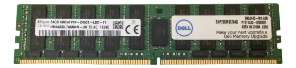 Memoria DELL 64GB DDR4 2400 LRDIMM SNP29GM8C/64G - Imagem 3