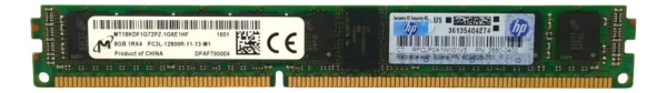 Memória Hp 8gb 1rx4 Ddr3 1600 Rdimm 809806-001 2660-0400 - Imagem 3