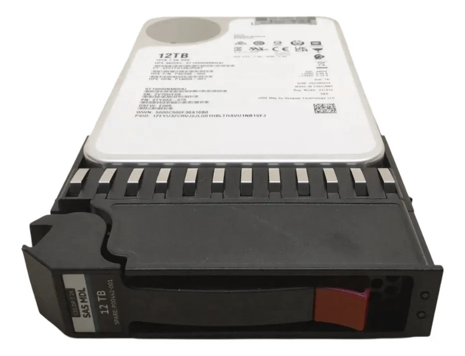 Hd Hp 12tb 7.2k 12g Sas 3.5 P00442-001 Q2r42a - Imagem 2