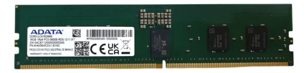 Memória ADATA 16GB DDR5-5600 RDIMM AI4V56WCSV1-B1AS - Imagem 3