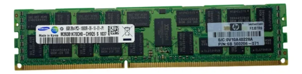 Memória Hp 8gb 2rx4 Ddr3-1066 Rdimm 500206-071 516423-b21 - Imagem 3