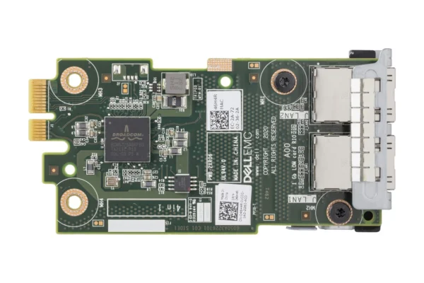 Placa de Rede DELL Integrada 5720 1GB RJ45 2-Port LOM 046H4R - Imagem 2