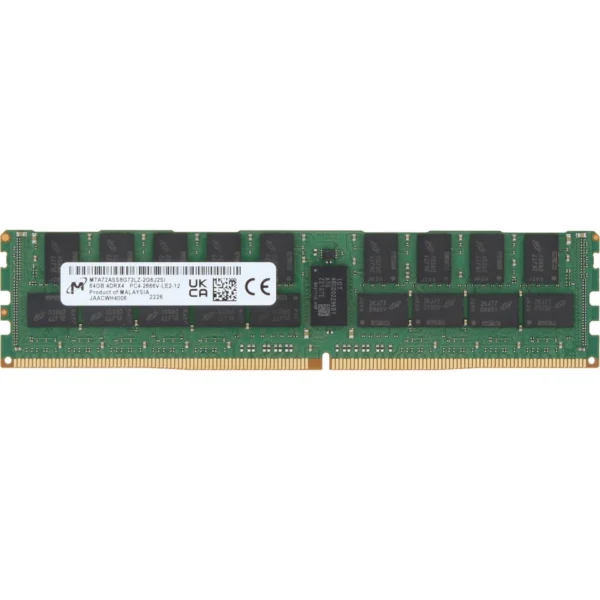 Memoria Micron 64GB DDR4-2666V LRDIMM MTA72ASS8G72LZ-2G6 - Imagem 2