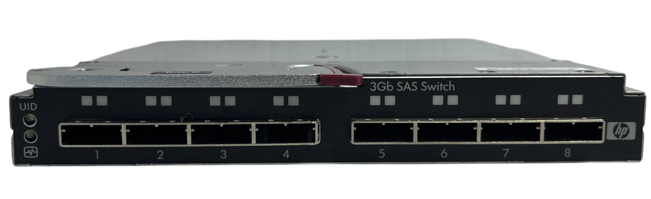 SWITCH BLADE HP 3GB/ 8PORT SAS AJ864A 491684-001 451789-001 - Imagem 3