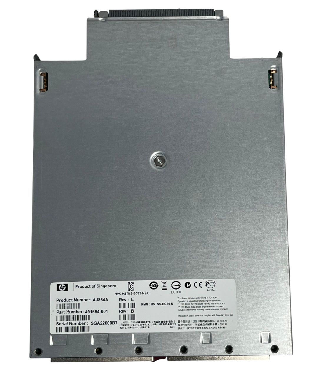 SWITCH BLADE HP 3GB/ 8PORT SAS AJ864A 491684-001 451789-001 - Imagem 2