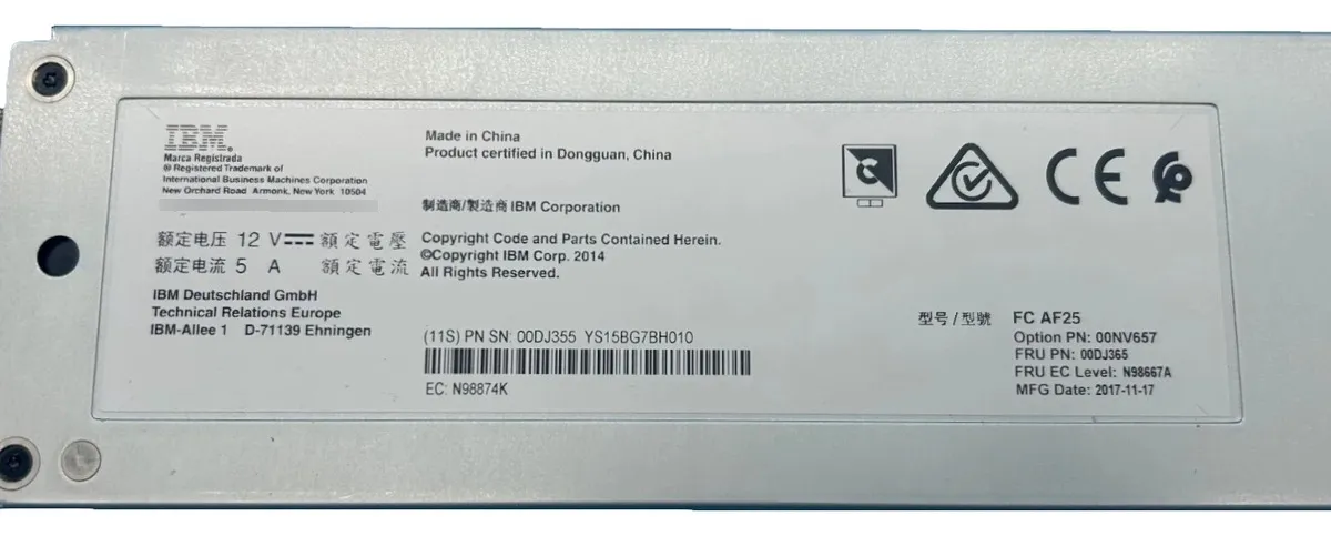 MÓDULO FLASH IBM 1.2TB 00DJ364 00RY902 00DJ349 - Imagem 3