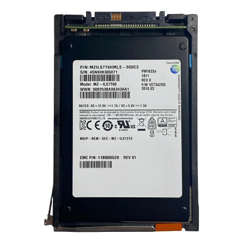 SSD EMC 7.68TB 2.5 SAS 12GB 005052112 005052113
