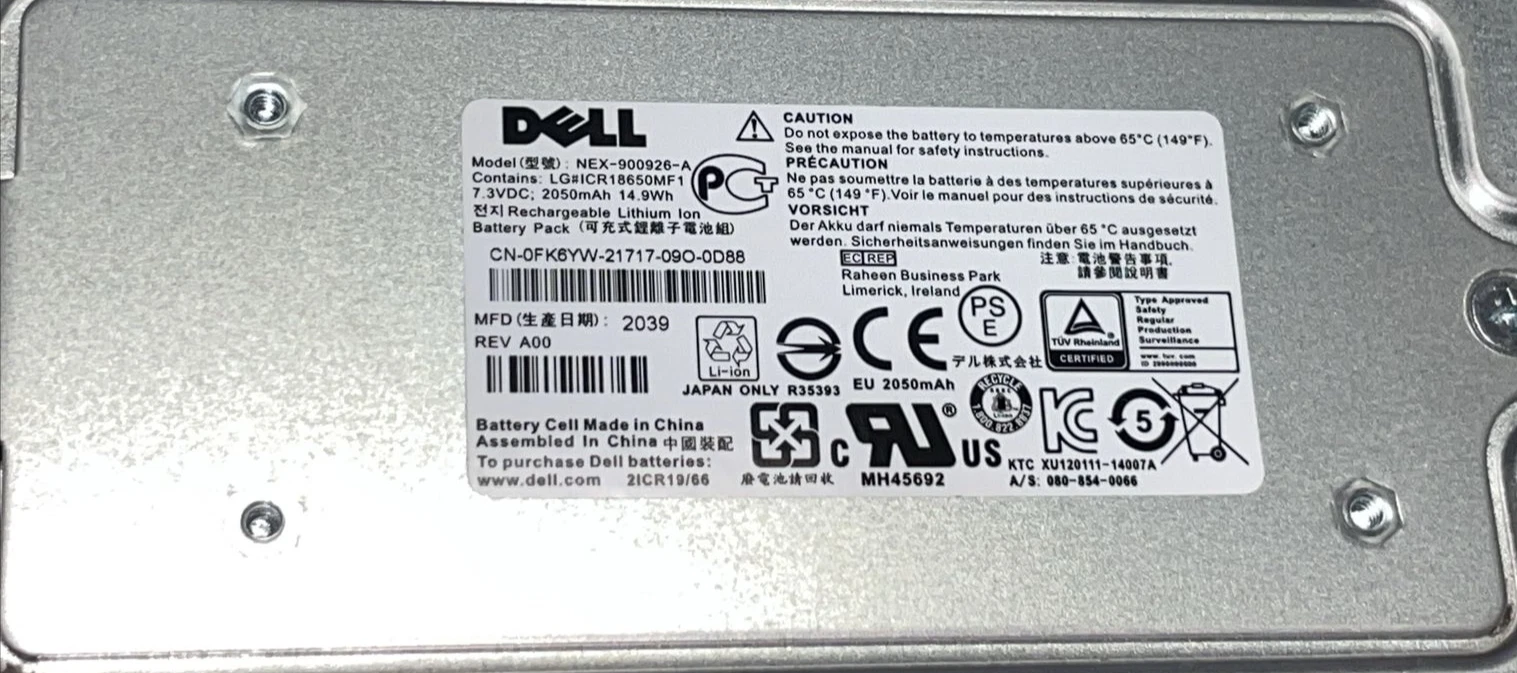 Controladora DELL Equallogic Type 19 PS4210 03KKYP 3KKYP - Imagem 3