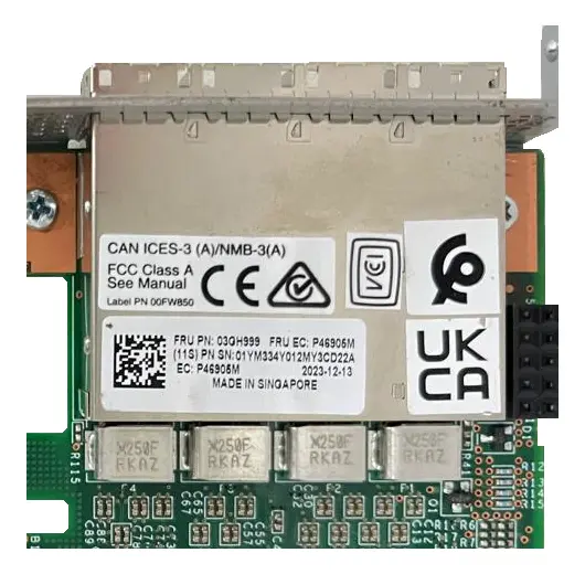 Placa HBA IBM 12GB SAS SFF-8644 4-Port 03GH999 01YM338 - Imagem 4