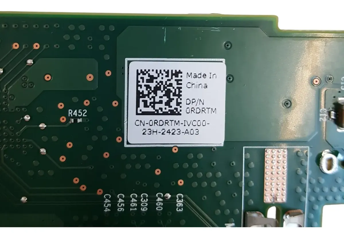Backplane DELL R740XD R7425 R7415 12-Baias 3,5 0RDRTM RDRTM - Imagem 4
