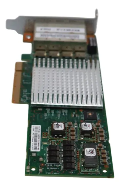 Placa HBA IBM 12GB SAS SFF-8644 4-Port 03GH999 01YM338 - Imagem 5