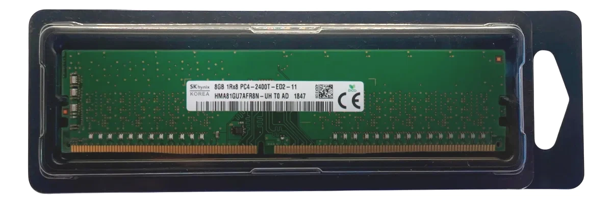 Memória SKHynix 8GB DDR4-2666 UDIMM DESK HMA81GU7CJR8N-VK - Imagem 2