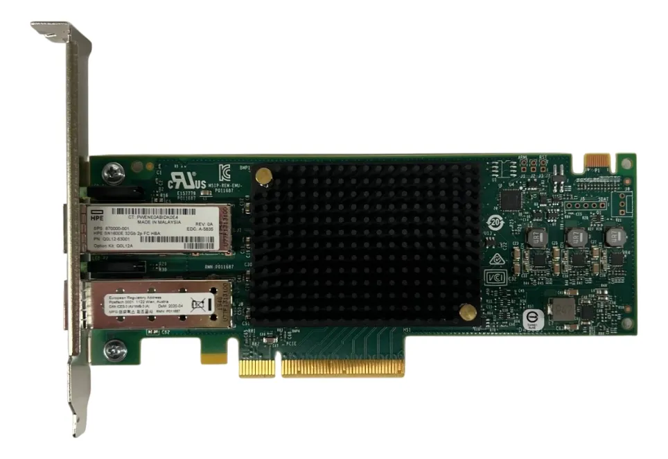 HBA HP SN1600E 32GB FC SFP+ 2-Port 870000-001 Q0L12-63001 - Imagem 2