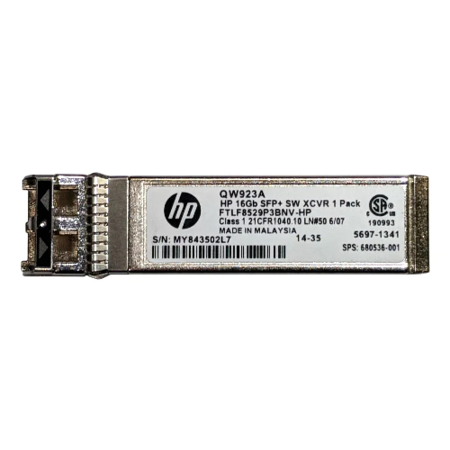 Gbic HP 16Gb 850nm SFP+ SW QW923A AFBR-57F5AMZ-HP1 - Imagem 2