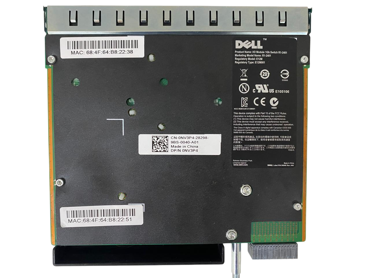 Módulo DELL 1GB RJ45 8-Port 0NV3P4 NV3P4 - Imagem 3