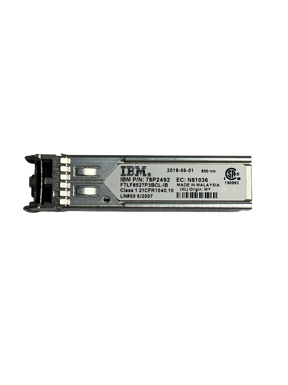 GBIC IBM/Finisar 8GB SW MMF LC 150m 78P2492 - Imagem 2