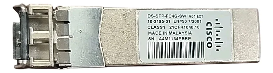 Gbic CISCO 4GB SW MMF LC 300m 10-2195-01 DS-SFP-FC4G-SW - Imagem 2