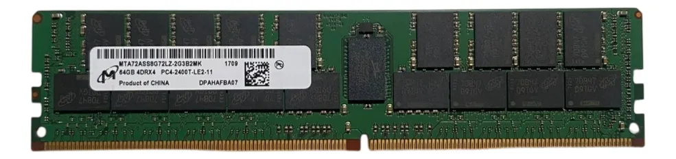 Memoria Micron 64GB DDR4-2400 LRDIMM MTA72ASS8G72LZ-2G3 - Imagem 3