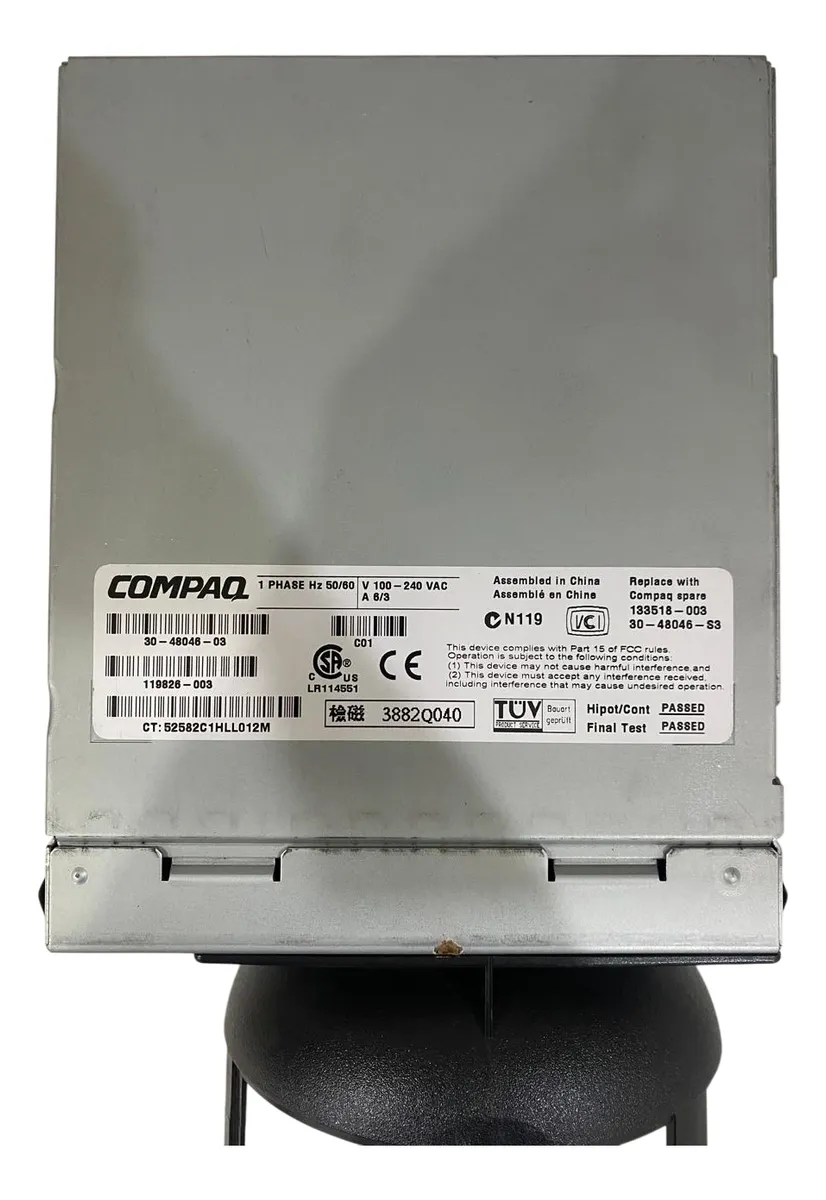 Fonte HP/Compaq 375W StorageWorks 4200 4300 119826-003 - Imagem 5