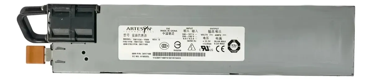 FONTE IBM 670W PARA SERVIDOR X3550 39Y7189 39Y7188 - Imagem 2