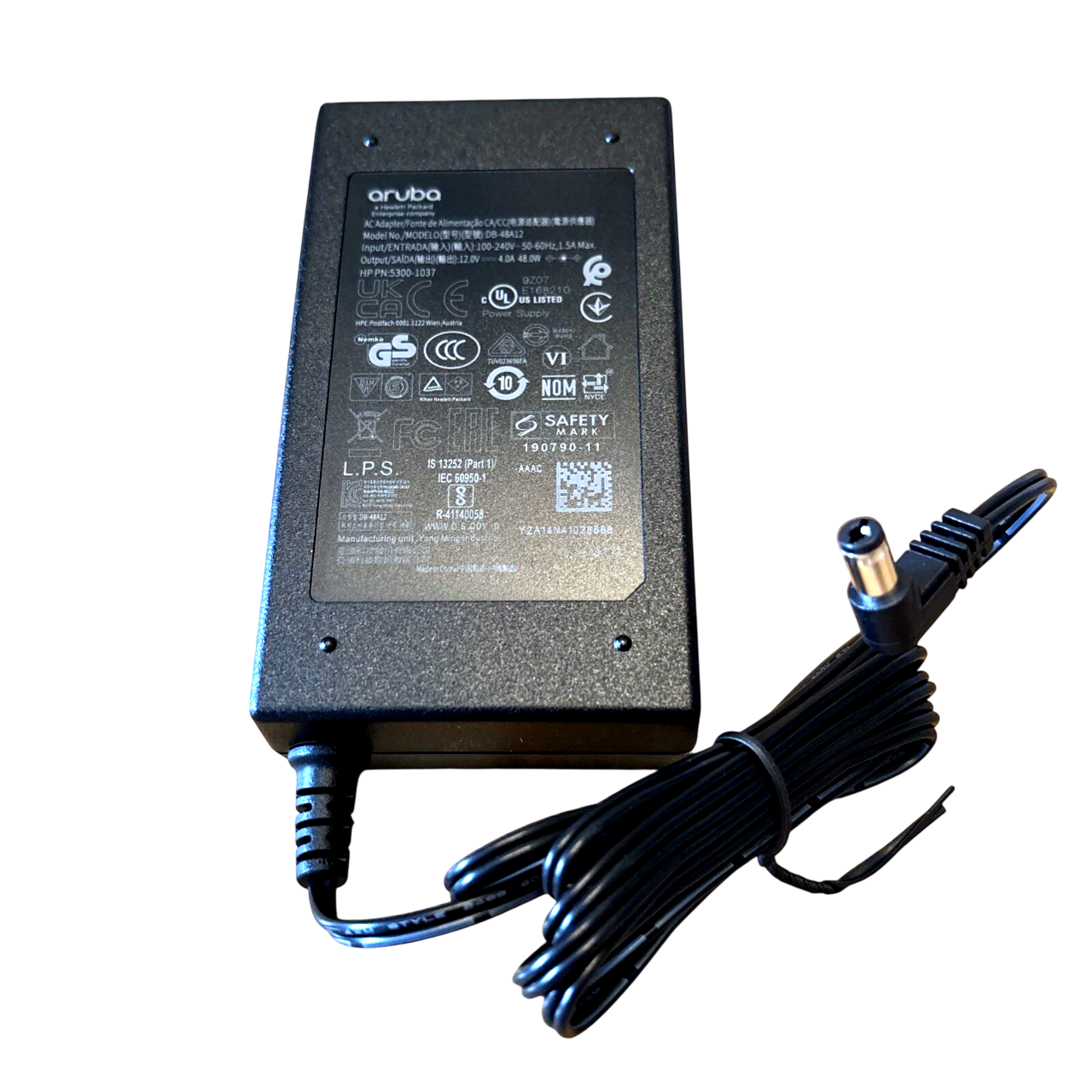 Fonte Roteador Aruba 48W 5300-1037 DB-48A12 R3K00A - Imagem 2