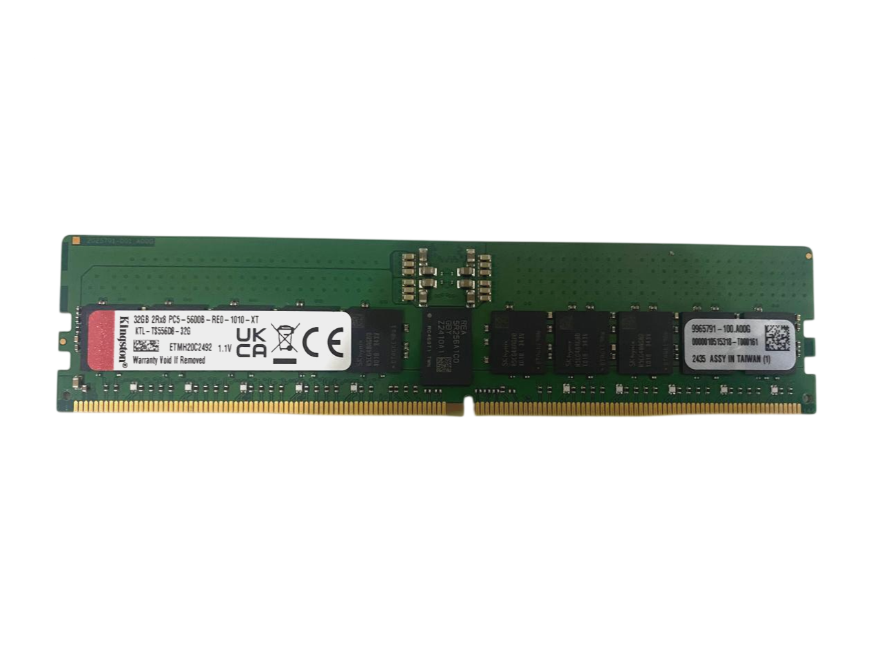 Memoria Kingston 32GB DDR5-5600 RDIMM KTL-TS556D8-32G - Imagem 2