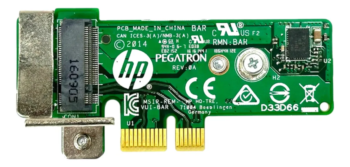 Riser Card HP 2-Slots M.2 BL460c G9 759504-001 759234-001 - Imagem 2