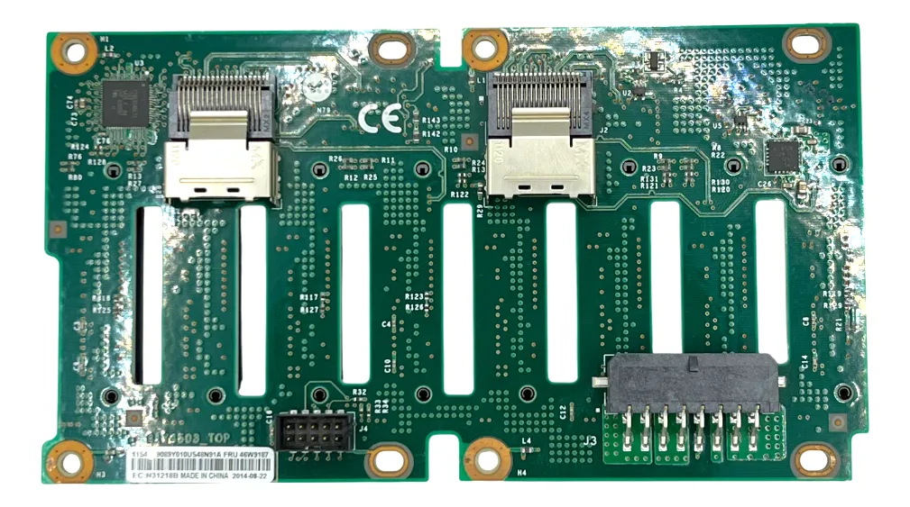 Backplane IBM 8-Baias 2,5 X3650 M4 46W9187 - Imagem 2
