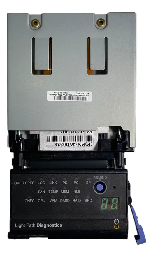 Botão/Painel IBM X3650 M2 M3 44E4372 46M0059 - Imagem 6