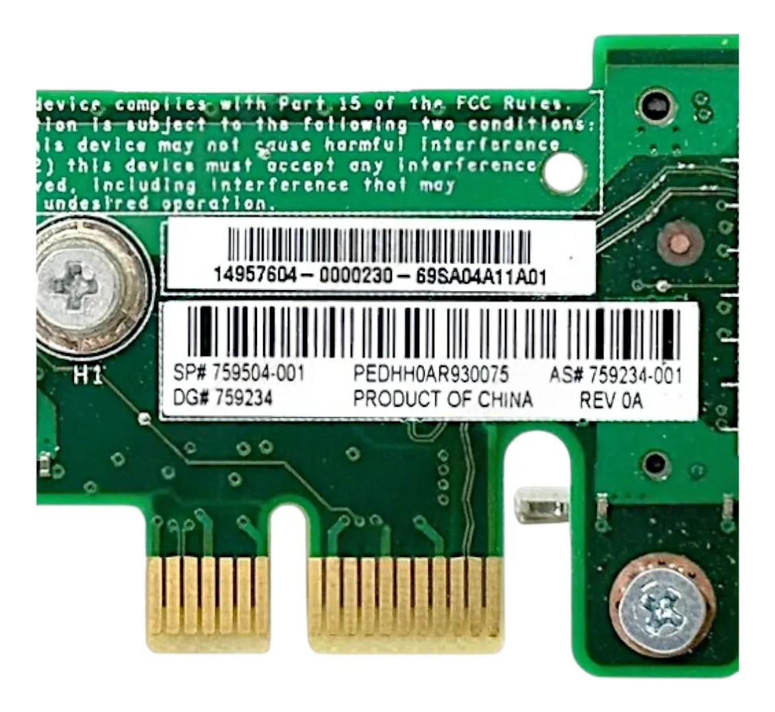 Riser Card HP 2-Slots M.2 BL460c G9 759504-001 759234-001 - Imagem 4