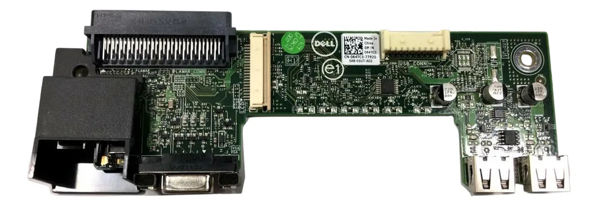 Painel Frontal I/O DELL R320 R420 064TC3 64TC3 - Imagem 2
