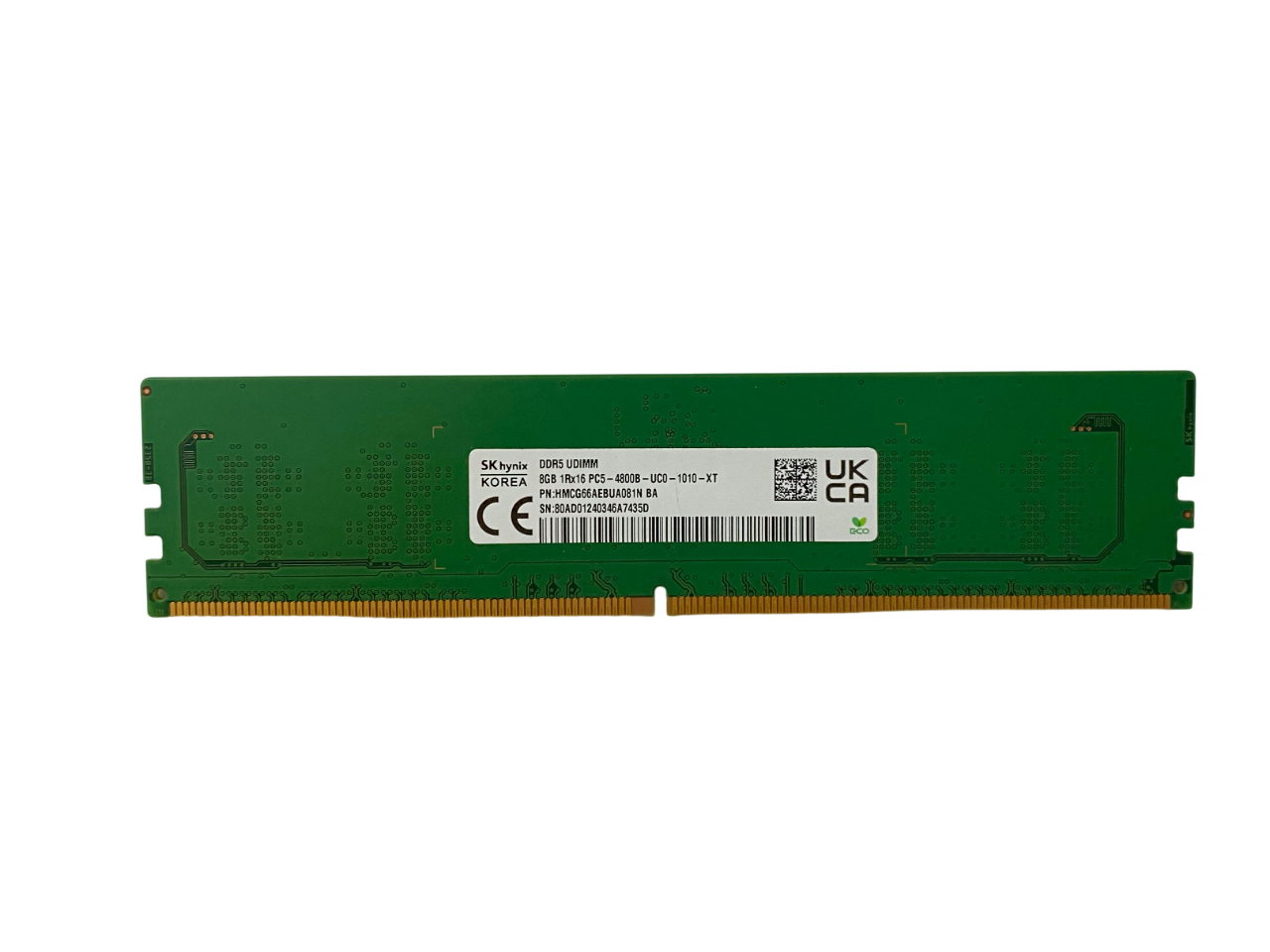Memória SKHynix 8GB DDR5-4800 UDIMM Desk HMCG66AEBUA081N - Imagem 3