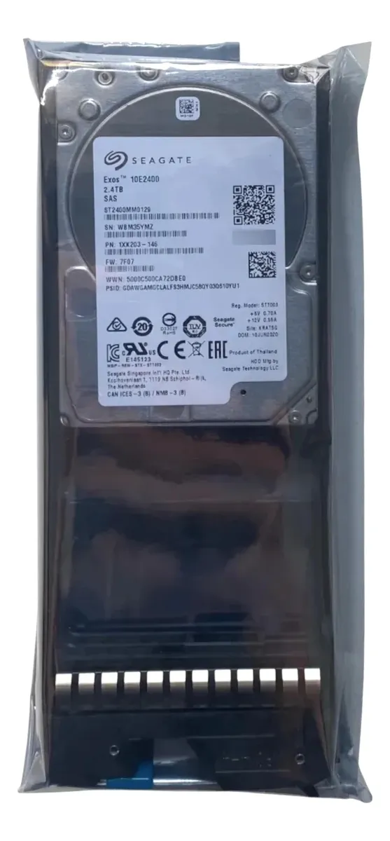 Hd Hitachi 2.4tb 10k 2,5 Sas 12gb S5k-j2r4ss 5562956-A seminovo - Imagem 3